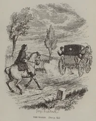 Le pari (gravure)