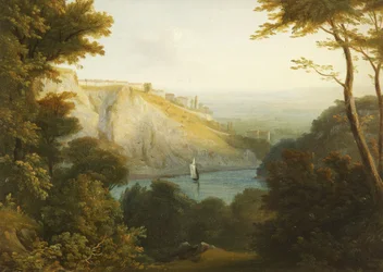 Vue des Gorges de l
