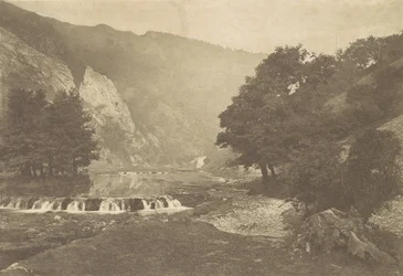 Entrée de Dove Dale, Derbyshire