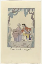 Falbalas et Fanfreluches pour 1925 : La Cruche caffé