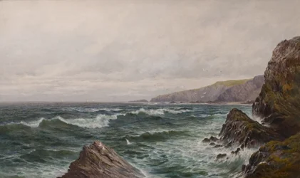 Paysage marin, fin 19ème-20ème siècle
