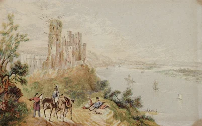 Stolzenfels sur le Rhin