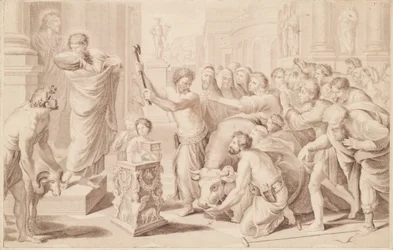 Le sacrifice à Lystre