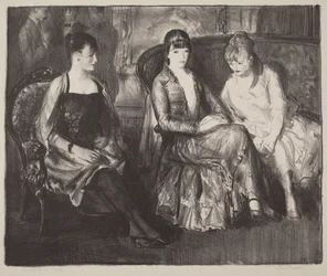Elsie, Emma et Marjorie, deuxième pierre