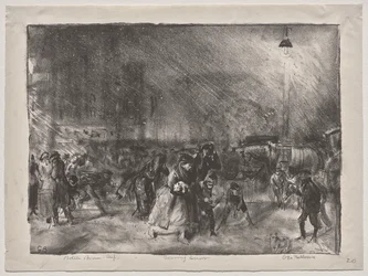Neige du soir