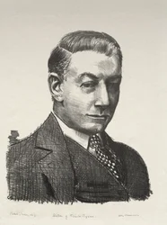 Esquisse de Frank Byrne