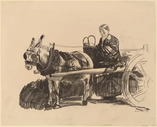 La charrette à âne
