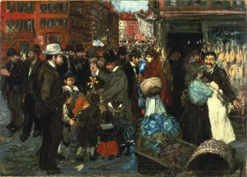 Scène de rue (Hester Street)