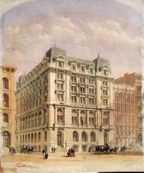 Dessin de compétition pour le bâtiment Equitable Assurance