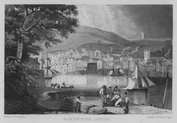 Dartmouth, Devon (gravure)