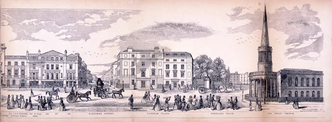 Panorama de Londres, 1849