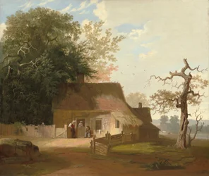 Paysage de chalet