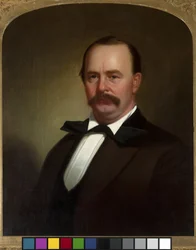 Portrait du colonel James Hervey Birch, Jr., vers 1878