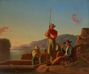 Le bateau en bois