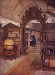 Oxford : bibliothèque de Merton