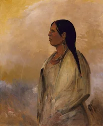 Une femme Choctaw