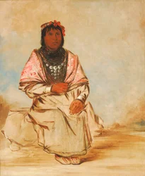 Une femme séminole, 1838