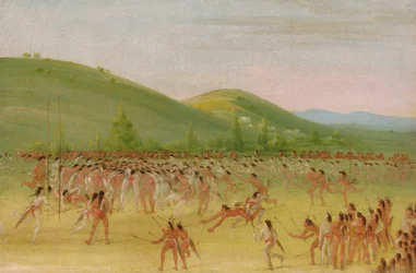 Jeu de balle des Choctaw--Ball Down