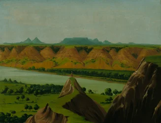 Big Bend sur le haut Missouri, 1900 miles au-dessus de St. Louis