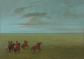 Connibos Partant pour les Chevaux Sauvages, 1854-1869