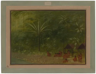 Campement des Cocomas - vue vers le rivage