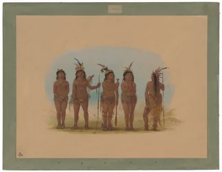 Cinq Indiens Caribéens