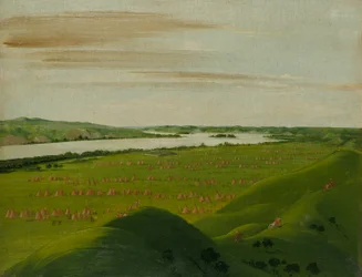 Fort Pierre, embouchure de la rivière Teton, 1200 miles au-dessus de Saint Louis