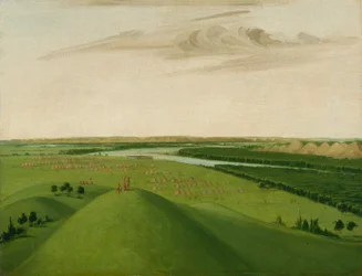 Fort Union, embouchure de la rivière Yellowstone, 2000 miles en amont de St. Louis