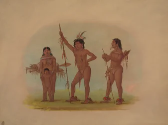 Quatre Indiens Mura, 1854-1869