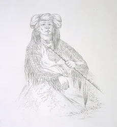 Ha-wan-je-tah (La Corne Unique) 1852