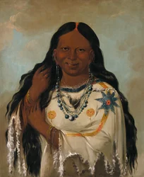 Kay-a-gís-gis, une jeune femme, 1832