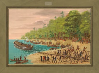 Lancement du Griffin, juillet 1679, 1847-48