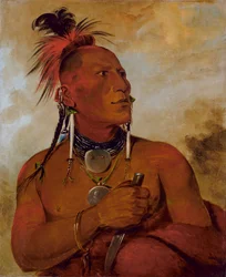 Meach-o-shín-gaw, Petit Ours Blanc, un brave distingué, 1832