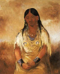 Mún-ne-o-ye, une femme, 1832