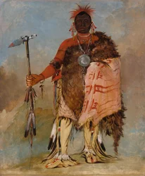 Om-pah-tón-ga, Big Elk, un guerrier célèbre