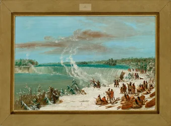 Portage autour des chutes du Niagara à Table Rock