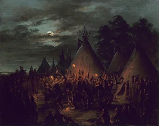 Danse du Cuir Chevelu, Sioux, 1845-1848