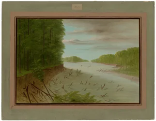 Scène du Mississippi inférieur