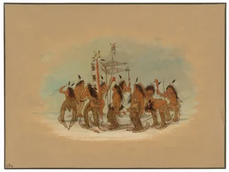 Danse des raquettes - Ojibbeway
