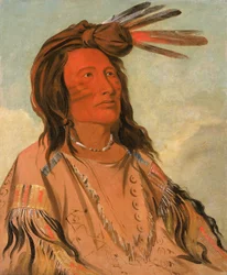 Tchán-dee, chef Oglala, 1832