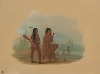 Deux jeunes hommes Hyda