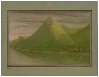 Vue de la "tente de Pike".