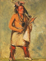 Wa-kon-chásh-kaw, celui qui vient sur le tonnerre