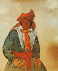 Wat-ál-le-go, un brave, 1834