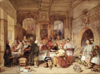 Dîner dans la Grande Salle