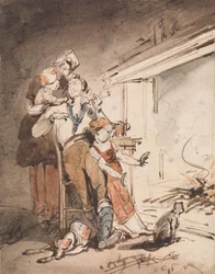 Un marin et sa famille