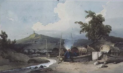 Habitations en bateau, Macao, Chine
