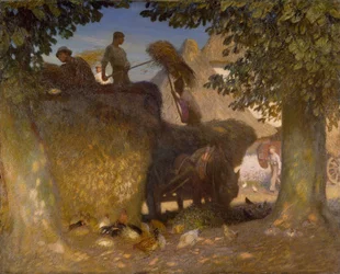 Construire la meule, 1907