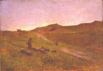 Soir dans la lande