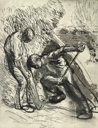 Soutenir le rick, vers 1900